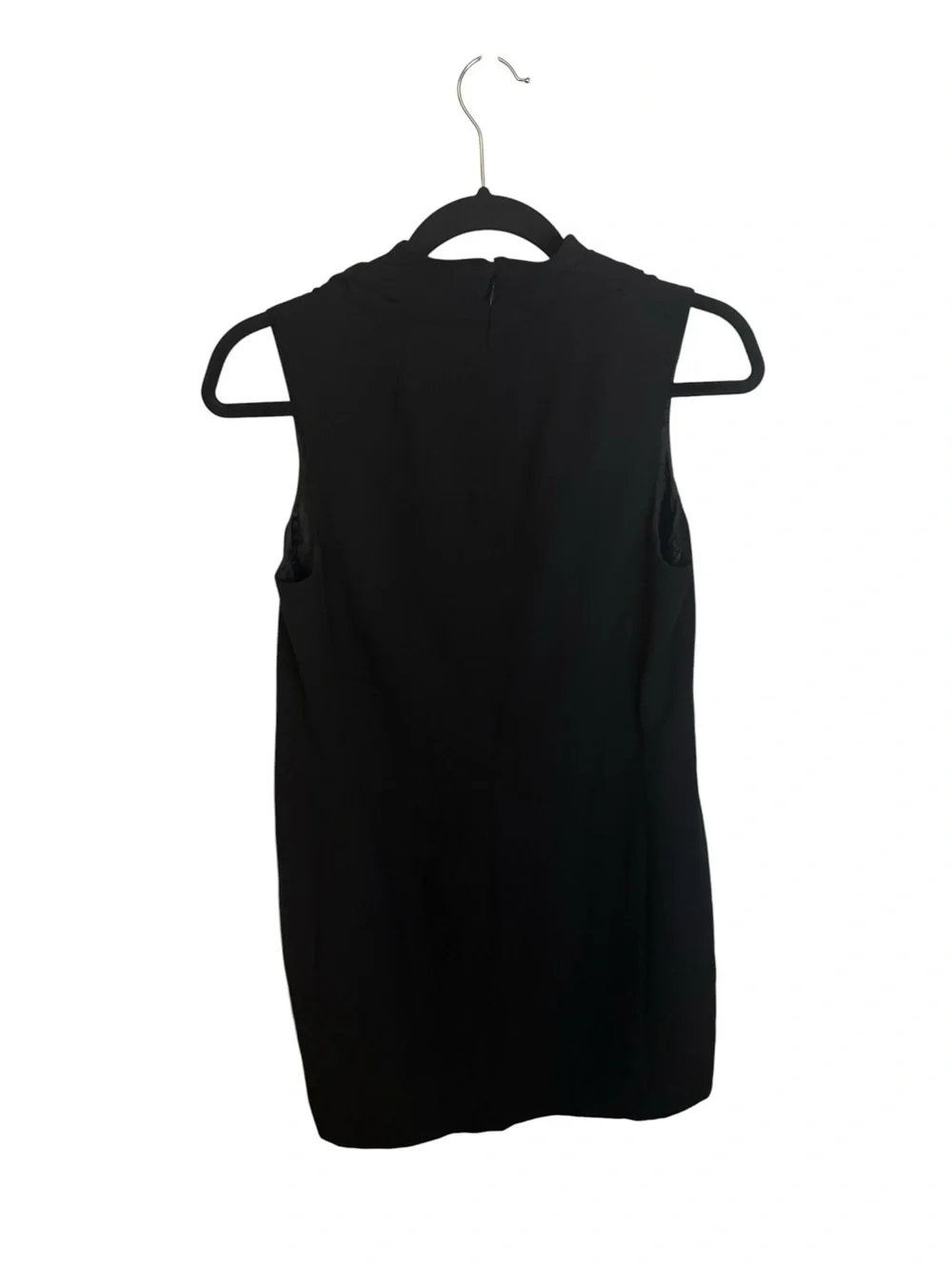 NWT J.Crew Black Crepe Cowl Neck Shift Dress